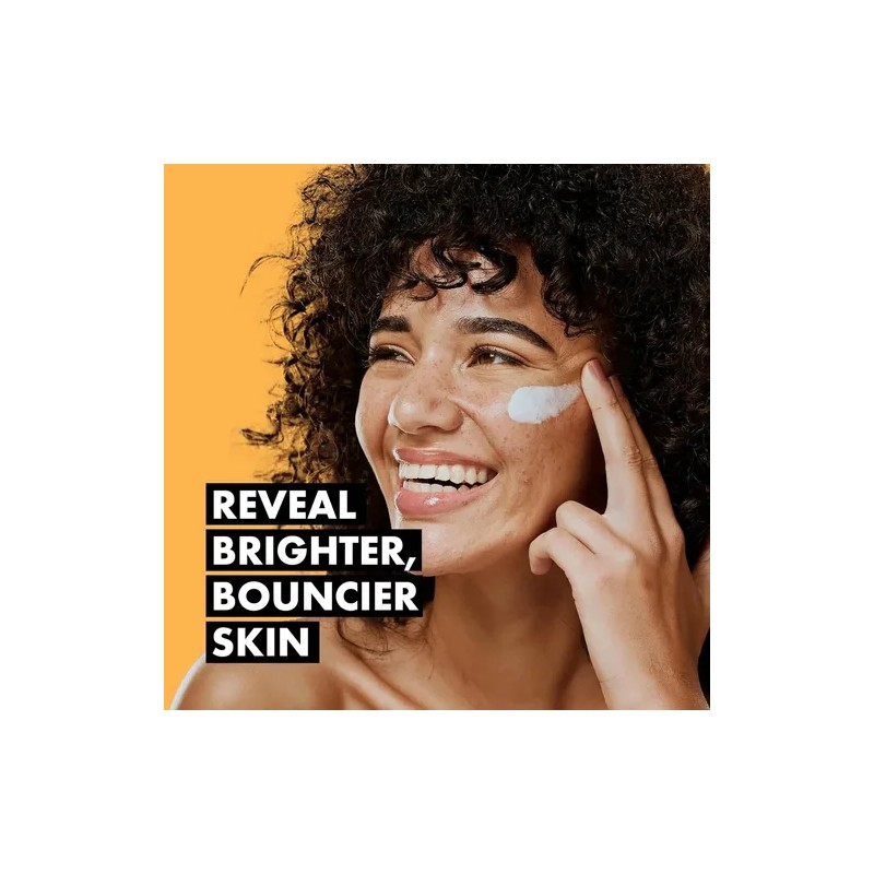Crema Hidratante Facial Con Vitamina C, Ácido Hialurónico Y