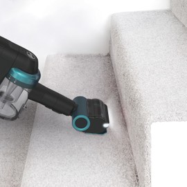 Hoover G265 Mini Bocchetta Turbo, progettata per la rimozione degli acari della polvere, Accessorio e Ricambio Originale, Nero, Spazzole Rotanti, Compatibile con Aspirapolvere HF2