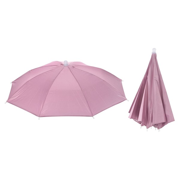 PATIKIL Umbrella Hat, 2 Pack 20 Inch Folding Sun Rain