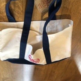 Trader Joe's  Canvas Tote Bag Eco-Friendly Reusable Heavy Duty Blue NEW‼
