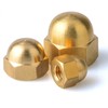 Solid Brass Dome Nuts Acorn Nuts Solid Brass Cap Nuts