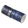 diyhub 12 Rolls Galaxy Purple Washi Tape,Gold Foil Washi Masking
