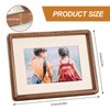 Small Photo Frame 3.5x5 inch, Made of Real Wood, mini