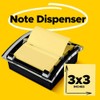 3M Post-it Despachador De Notas Adhesivas, 3x3in, Negro (Modelo 330)