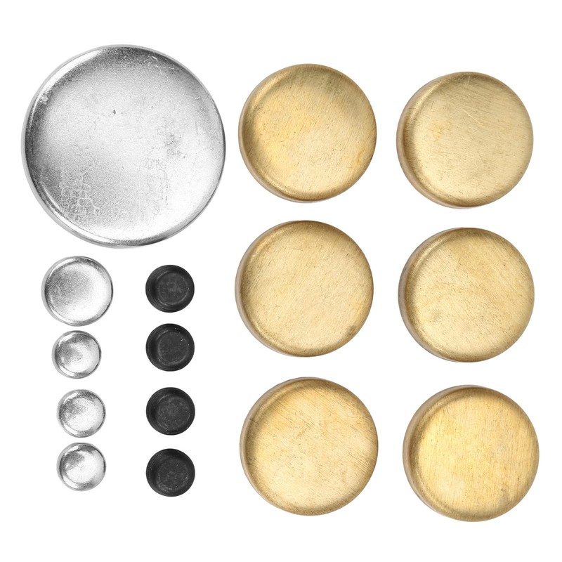 Brass Freeze Plug Kit Solid Brass Material for Windsor Engines