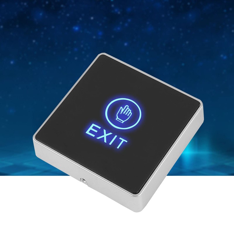 Door Button Touch Exit Release Unlock Button Switch Panel LED