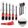 JooWing Car Detailing Brush Set Cleaning Tool, 9/11/19/29/49pcs Car Detailing