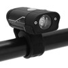 Bike Headlight Aluminum Alloy 5 Levels Black Front Bike Lights