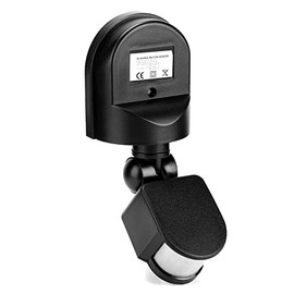 FTVOGUE 110V-240V Ajustable,Ferreter¨ªa para Puertas de Garaje Sensores Cuerpo PIR Sensor de Movimiento Sensor de Infrarrojos Sensor de Movimiento Interruptor de luz Interruptor de luz Bombilla(02)