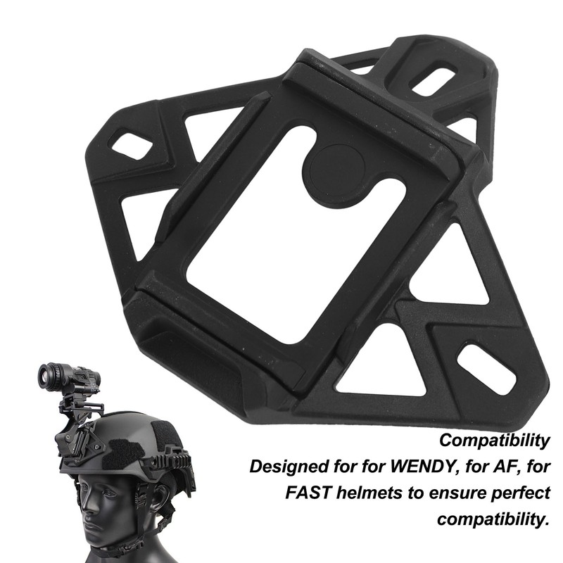 Helmet Shroud Aluminum Alloy Helmet NVG Mount Adapter for FAST
