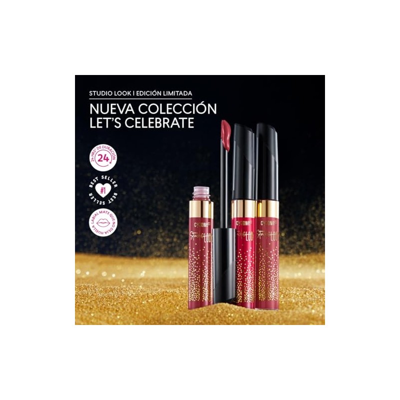 Cyzone Labial Studio Look Mate, Red Joy, 6ml