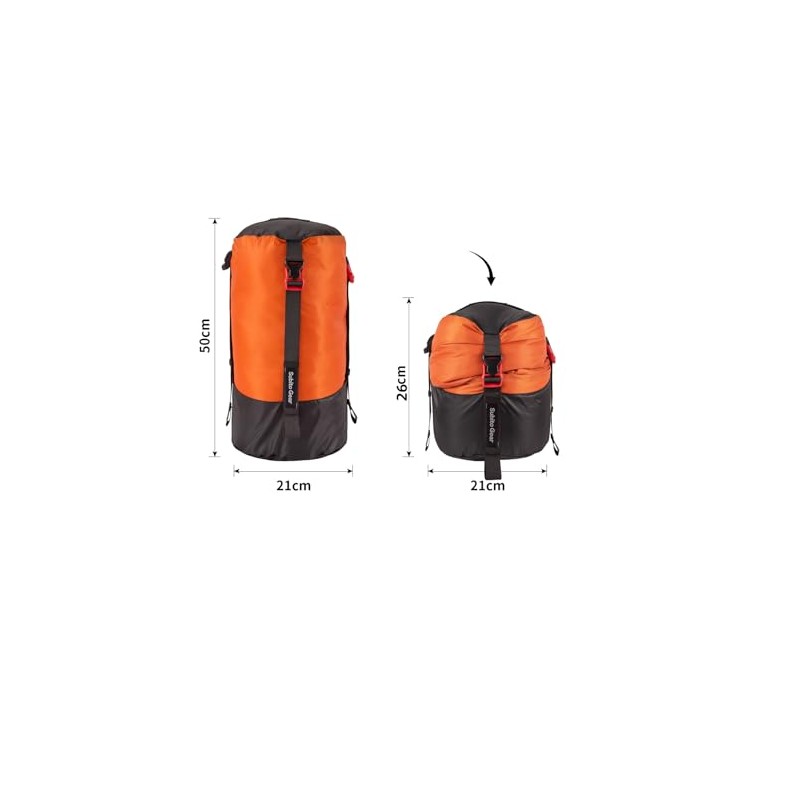 Nylon Compression Sack, Ultralight Sleeping Bag, Storage Bag for Camping,