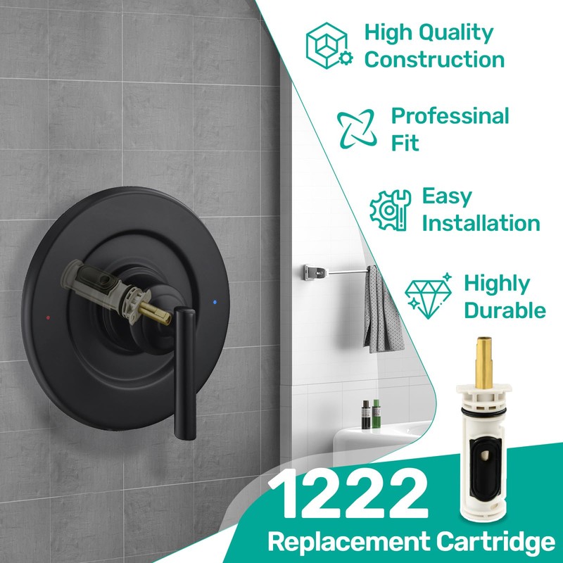 1222 Replacement Cartridge Kit for Moen One Handle Posi Temp