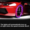 4 Pieces Car Tire Lights Wheel Valve Stem Lamp Cap