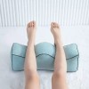 PediCure 패디받침대 도구 패디큐어 핸드 발각질제거 팔받침대 [Q. 대나무 스티치