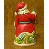 Heartwood Creek Mini Santa with Lantern Figurine, Red
