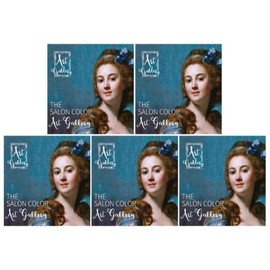 The Salon Color Art Gallery Hair Dye Pure Gray Hair Cover DIY Hair Dye 5 Packs + 5 Samples / 더 살롱 컬러 아트갤러리 염색제 순수 새치커버 셀프 염색약 5개+샘플 5개