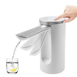 Automatic Water Dispenser with Water Quantity Selection Electric Foldable Water Pump for Universal Gallon Bottles with USB Charging
