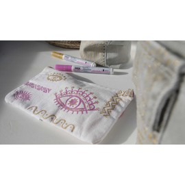 Javana Texi Mäx Glitter Fabric Paint Pen 12 Colours gold