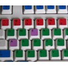 Learning English US Colored PC Keyboard Decals