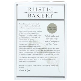 RUSTIC BAKERY Olive Oil Sel Gris Flatbread Bites, 4 OZ
