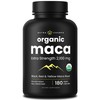 NutraChamps USDA Organic Maca Root Capsules for Women & Men,