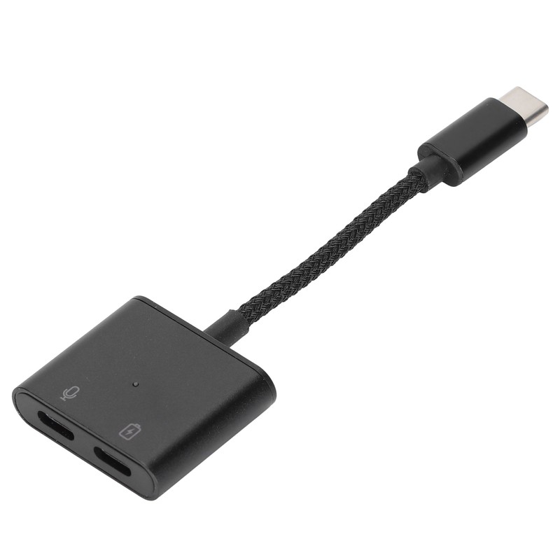 2 in 1 Type C to Type C Audio Adapter