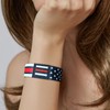 SKYFUN 4th of July Bracelets for Men Women Elastic Stretch