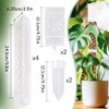 MIIIM 4 Pcs Self-Watering Moss Poles, D Shape Moss Pole