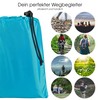 CelinaSun Outdoor Blanket 200 x 200 cm Grey PES Pockets