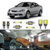 LIGHSTA 7PCS Super Bright White LED Interior Light Kit Package