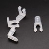 mxuteuk 100pcs 1/2 Inch LED Rope Light Clips Holder with