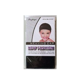 koui hair net for full wig tubular wig cap black, Black