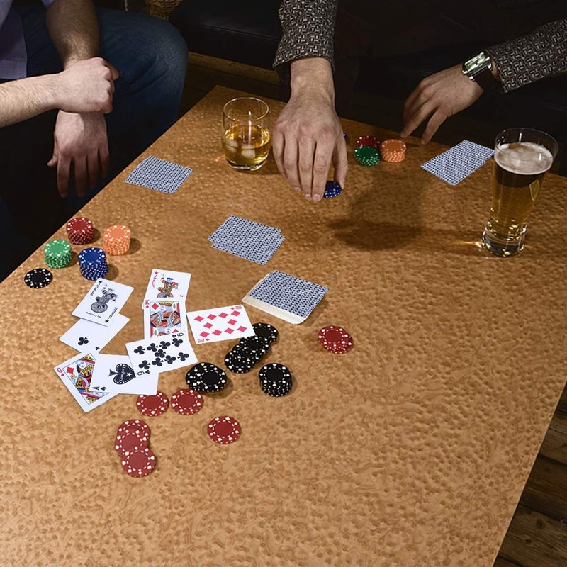 LotFancy Plastic Playing Cards Plastic 2 Decks Waterproof Poker Cards