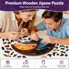 Round Wooden Jigsaw Puzzle - 246 Piece Yin Yang Nature