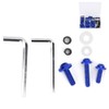 Akozon Motorcycle Windshield Fairing Bolt Gasket Wrench Kit Screws Motorcycle