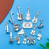Youdiyla 60pcs Alloy Music Symbol Instrument Set Series Pendant Jewelry
