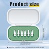BEKKLPOU Stylus Pen Tips Storage Box, Replacement Tips Storage Box,