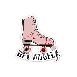 Hey Angela Vinyl Sticker Auto Car Truck Wall Laptop | Sticker | 4" Wide