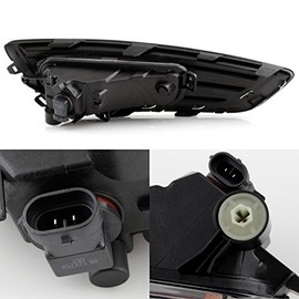AKKON - For 2015-2018 Ford Focus OE Style Bumper Driving Fog Light w/Switch + Harness+ Bulbs