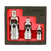 ARES 37001-3-Piece Universal Joint Socket Set - Includes 1/4-Inch, 3/8-Inch,