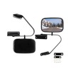 cciyu Exterior Driver And Passenger Side Mirrors With Manual Adjustment