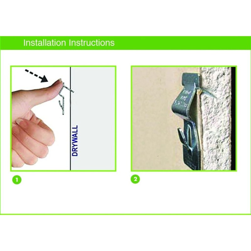 Electriduct Push & Hang Picture Frame and Mirror Wall Hanger