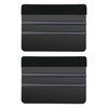 2-Pack Felt Edge Squeegee Tool for Car Vinyl Wrap, Window