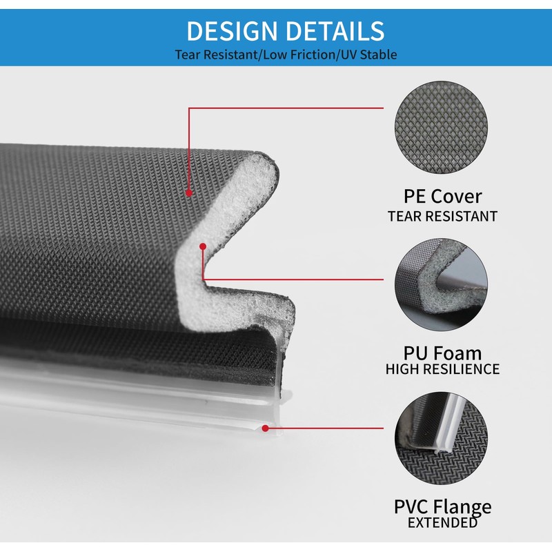 Weather Stripping Door Seal,V-Shaped Q Foam,Door Weather Stripping,Door Seal Strip