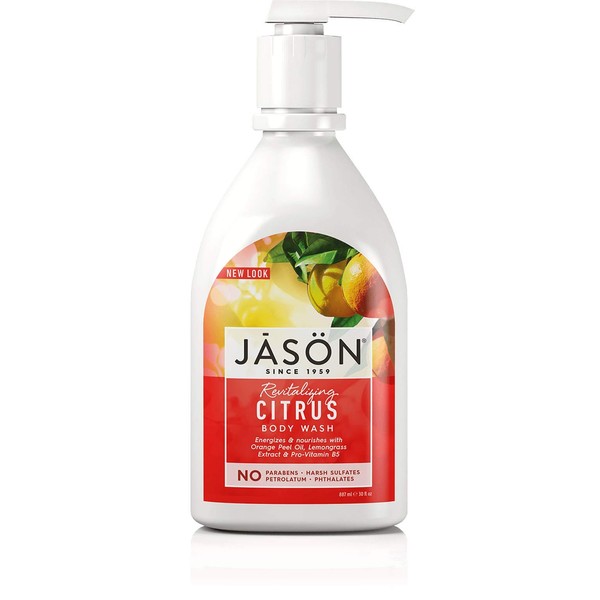 Jason Satin Shower Body Wash, Pack of 2, 30 fl oz Pump Bottle - 2 Pack
