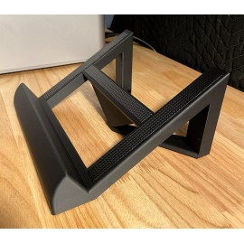 Unbranded Elektron Digitakt / Syntakt stand -3d Printed-Black Finish w/Non-abrasive Grip