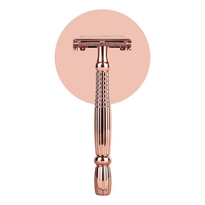 Wilkinson Sword Intuition Rose Gold Safety Razor for Women –