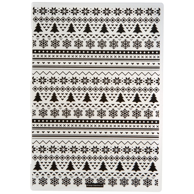 docrafts Fairisle - Sagoma per goffratura, Formato A4