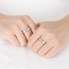 925 Sterling Silver Men & Women Wedding Band Engagement Ring